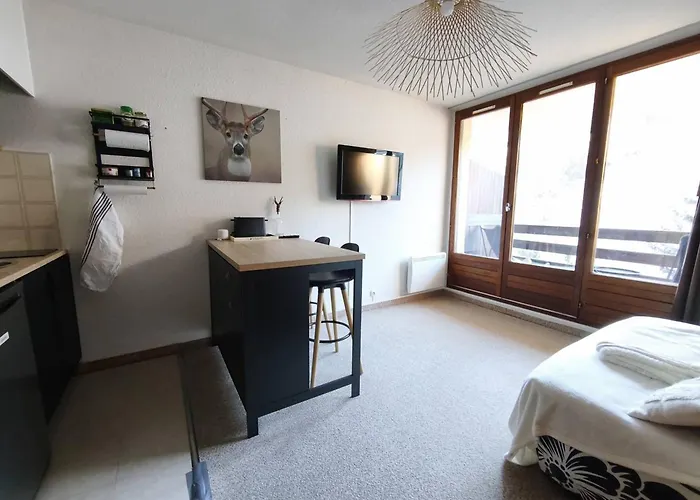 Confortable Au Pied Des Pistes Avec Balcon - Fr-1-804-64 Apartment Enchastrayes